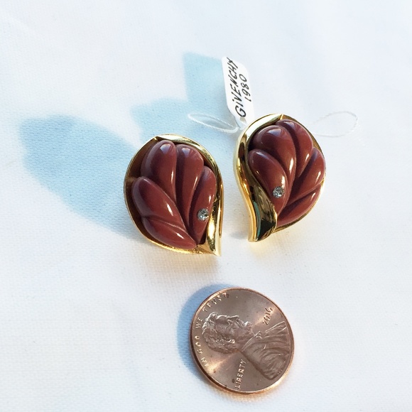 Givenchy Jewelry - Givenchy 1980's Vintage Clip-On Earrings